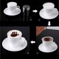 16Pcs Fashion Latte Cappuccino Coffee Barista Stencils Template