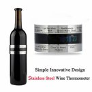 LCD Stainless Steel Wine Bracelet Creative Wine Thermometer