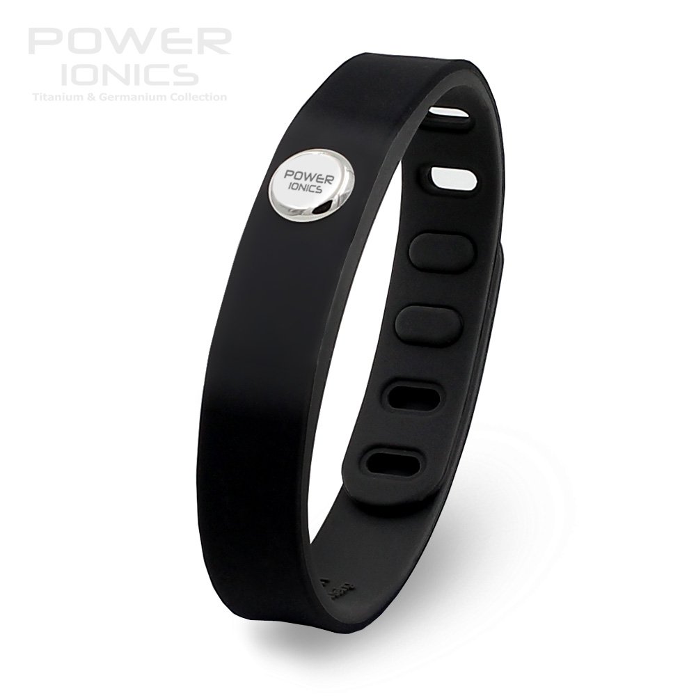 Power Ionics 3000ions Sports Waterproof Titanium Bracelet Band Improve