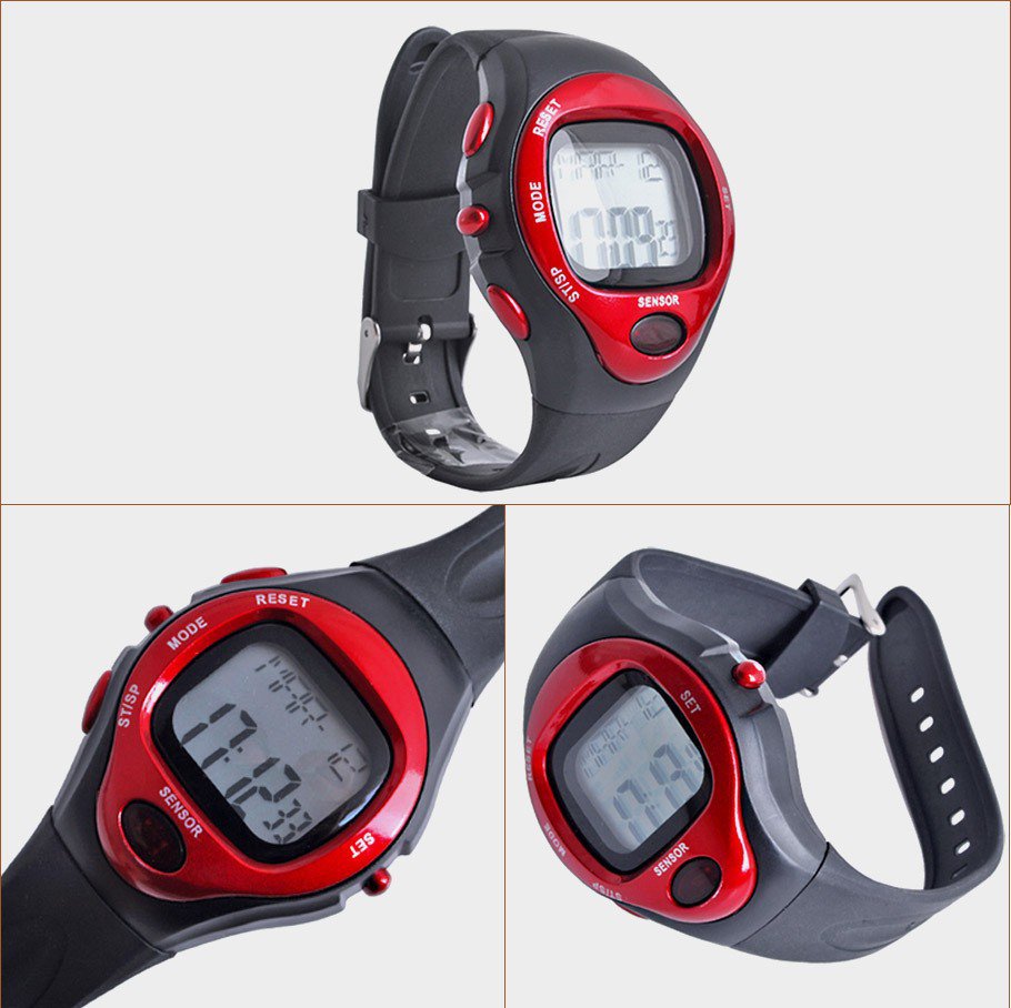 NEW! Pulse Heart Rate Monitor Calorie Watch! Chronograph, Alarm