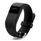 JW86 Heart Rate Smart Bluetooth 4.0 Wristband Watch - Black