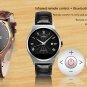 RWATCH R11 Smart Infrared Remote Control Heart Rate Monitor Watch  - ROSE GOLD
