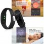 Smart Bracelet Fitness Tracker Heart Rate Monitor Pedometer Sleep Calorie Monitor Remote Cam Watch