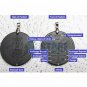 Quantum Scalar Energy Pendant With Negative Ions 3000cc - Mystical Angel Design