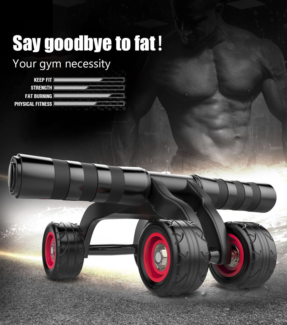 TODO 3-wheel Abdominal Exerciser Roller