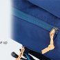 Water-resistant Nylon 15L Ultra-light Leisure Backpack - Light Blue/Yellow