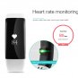 NEW! V66 BTH 4.0 Waterproof IP68 Smart Bracelet Heart Rate Monitor Pedometer Sleep Calorie - Black