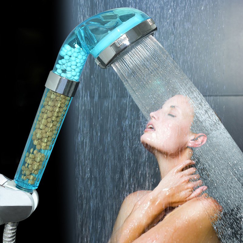 BEST SELLING! Negative Ion SPA Pressurize Shower Head Healthy Water Saving Spray Nozzle Large