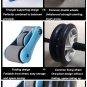 Fitness Gym Power Roller Abdominal Dual Bearing Wheels Muscle Training
