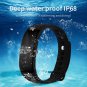 V66 Heart Rate Waterproof IP68 Bluetooth Smart Watch Bracelet Pedometer Long Standby Time