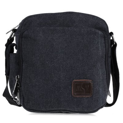 Men 100% High Quality Canvas Cross Body Single Shoulder Bag - Large capacity,