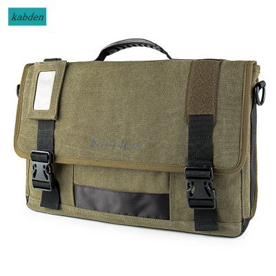 Kabden 861 Canvas Sling Bag  -  ARMY GREEN