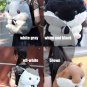 Adorable Soft Plush Hamster Backpack Students Bag - Brown