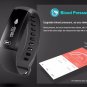 XM2-S Pro Smart Watch Bracelet Fitness Tracker Blood Pressure/Oxygen/Heart Rate/Fatigue - Black