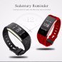 S2 Dynamic Smart Health Fitness Bracelet Heart Rate Pedom/Sleep/Calorie Music/Remote Cam IP67 WHITE