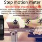 TW1 Smart Wristband Heart Rate Blood Pressure, Blood Oxygen Pedometer Sleep -Red