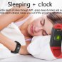 TW1 Smart Wristband Heart Rate Blood Pressure, Blood Oxygen Pedometer Sleep -Red