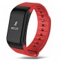 TLW1 Smart Wristband Heart Rate Blood Pressure Blood Oxygen Pedometer Sleep-Black