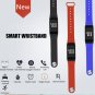 TLW1 Smart Wristband Heart Rate Blood Pressure Blood Oxygen Pedometer Sleep-Black