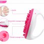 Soft Cellulite Body Slimming Massage Brush! Green/White