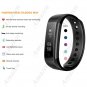 IDO 115HR Smart Bracelet Heart Rate Pedometer/Sleep/Calorie/Remote Cam iOS Android Fitness Tracker