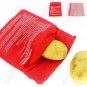 Microwave Potato Bag Reusable Easy Convenient for Potato/Corn/Carrot Cooker - 2Pcs