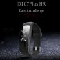 ID107 PLUS HR Real Time Heart Rate Monitor Fitness Tracker Smart Band - BlUE