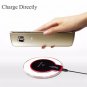 Universal Q1 Mobile Phone Wireless Charger - Charging Pad Adapter Dock Station - Black