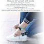 Latest Model! QS80 Smart Bracelet Fitness Tracker Blood Pressure Heart Rate Monitor - Coffee