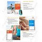 IDO 115 LITE Smart Bracelet Pedometer Calorie Sleep Monitor - Black