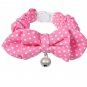 Fashion Bow Tie Cat Collar for Cats or Small Dogs - 1 Pc