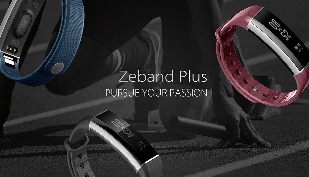 Zeblaze Zeband Plus Smart Activity Tracker - Black