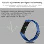 BEST SELLER! M2S PLUS Heart Rate Blood Pressure Activity Tracker-Smart Bracelet - Blue
