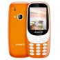 Fun! 2.4inch 3D Screen 1450mAh 2.0 MP Camera FM Dual SIM Card Dual Standby Moblie Phone - Orange