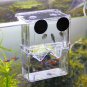 Aquarium Fish Breeding Hatchery Young Fish Incubator Isolation Box - Large 10x7x12.7cm
