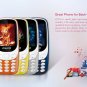 Fun! 2.4inch 3D Screen 1450mAh 2.0 MP Camera FM Dual SIM Card Dual Standby Moblie Phone - Blue
