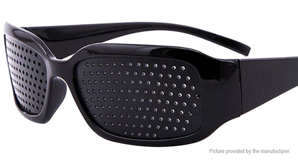 2 Pcs Pinhole Glasses To Adjust Prevent Myopia Astigmatism