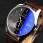YAZOLE Men Casual Luminous Hands Calendar Leather Quartz Watch