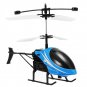 Mini RC Helicopter 3D Gyro Helicopter with USB Charging Cable - Blue