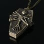 Nightmare Before Christmas Quartz Pocket Watch Retro Antique Pendant Necklace