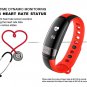 NEW MODEL! M6 Smart Health Tracker Sports Bracelet Heart Rate Blood Pressure IP67 - Red