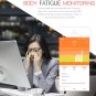 New Model! LYNWO DB08 Blood Pressure Oxygen Heart Rate Fatigue Monitor IP68 Sports Fitness Bracelet