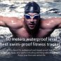 MGCOOL 3 0.66" OLED IP68 Smart Bracelet Heart Rate Monitor Pedometer Sleep - Black
