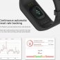 MGCOOL 3 0.66" OLED IP68 Smart Bracelet Heart Rate Monitor Pedometer Sleep - Black