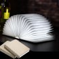 Foldable Paper Book Wooden Lamp LED Book Light USB charging