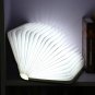 Foldable Paper Book Wooden Lamp LED Book Light USB charging