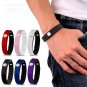 Power Ionics 3000ions Sports Waterproof Titanium Bracelet Band - Black/Grey