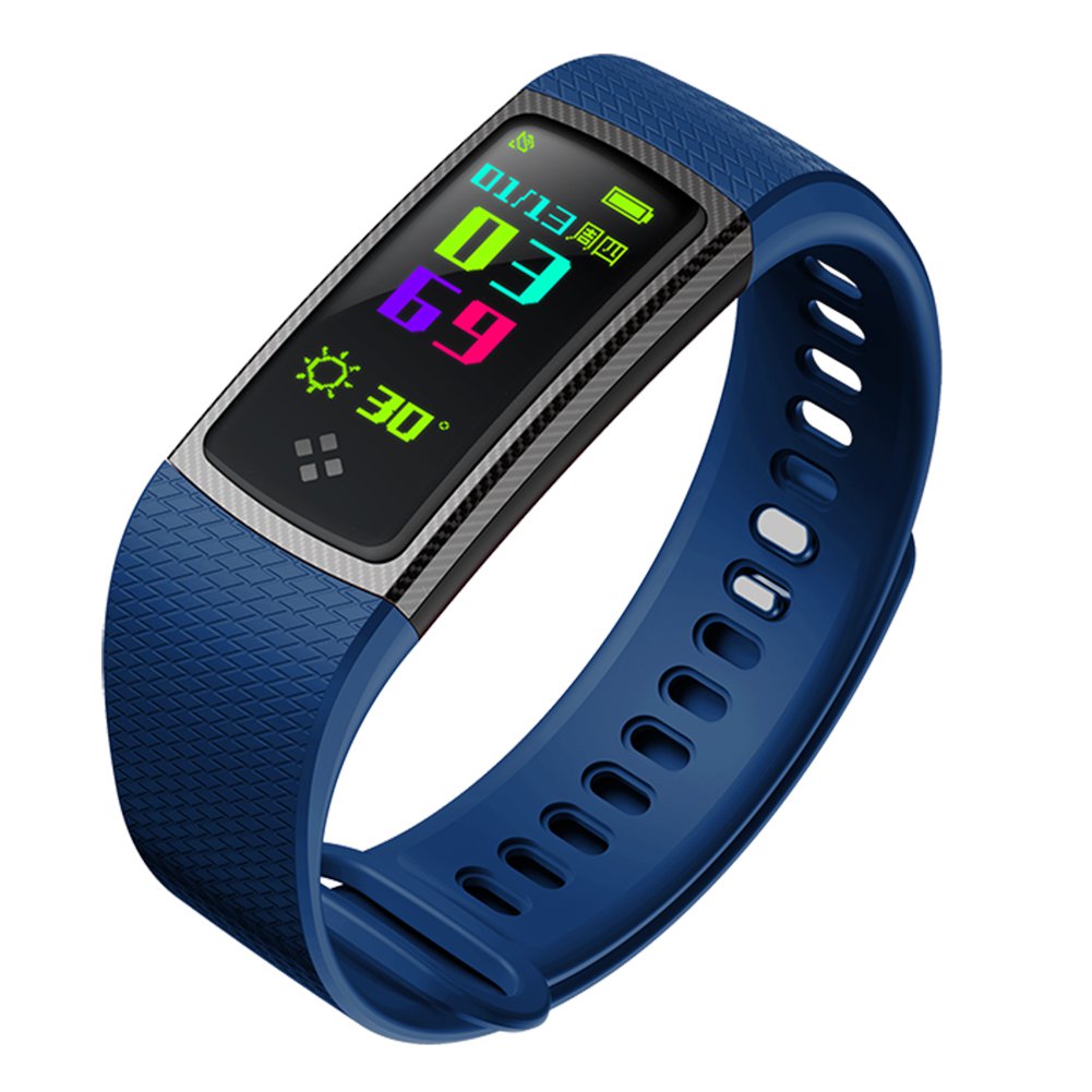 ALFA S9 Colorful Screen Smartband Heart Rate Blood Pressure Oxygen