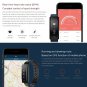 Latest! Zeblaze Arch Blood Oxygen Pressure Heart Rate Monitor F/T Watch for iOS Android- Coffee