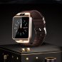 DZ09HR Blood Pressure Oxygen Heart Rate Monitor Fitness Tracker Sports Smart Watch - Black
